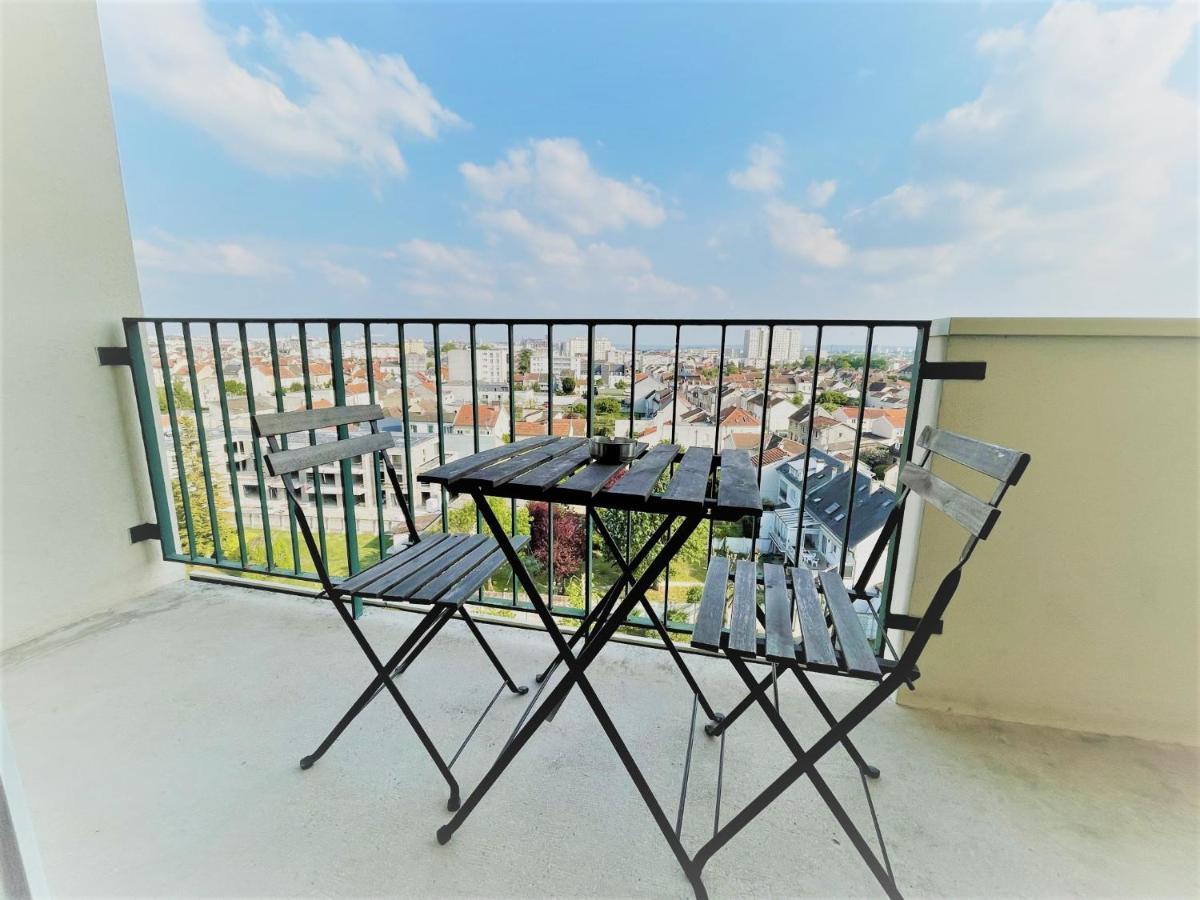 BROSSOLETTE Appartement T2 spacieux et lumineux balcon vue dégagée Reims Esterno foto