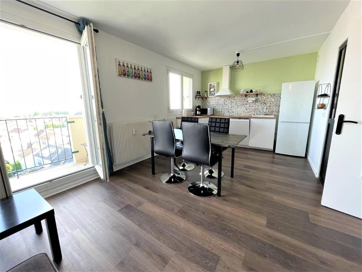 BROSSOLETTE Appartement T2 spacieux et lumineux balcon vue dégagée Reims Esterno foto