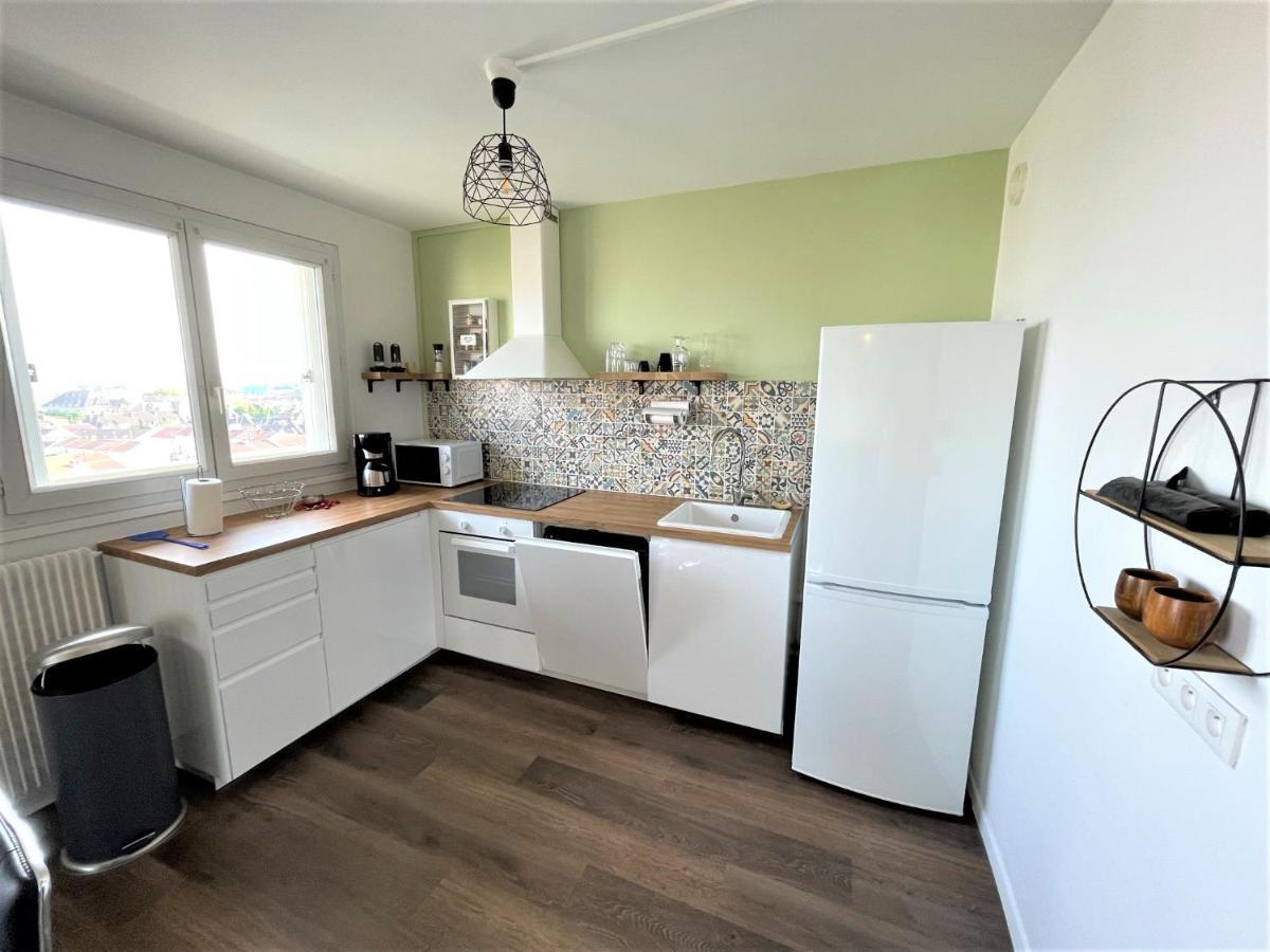 BROSSOLETTE Appartement T2 spacieux et lumineux balcon vue dégagée Reims Esterno foto